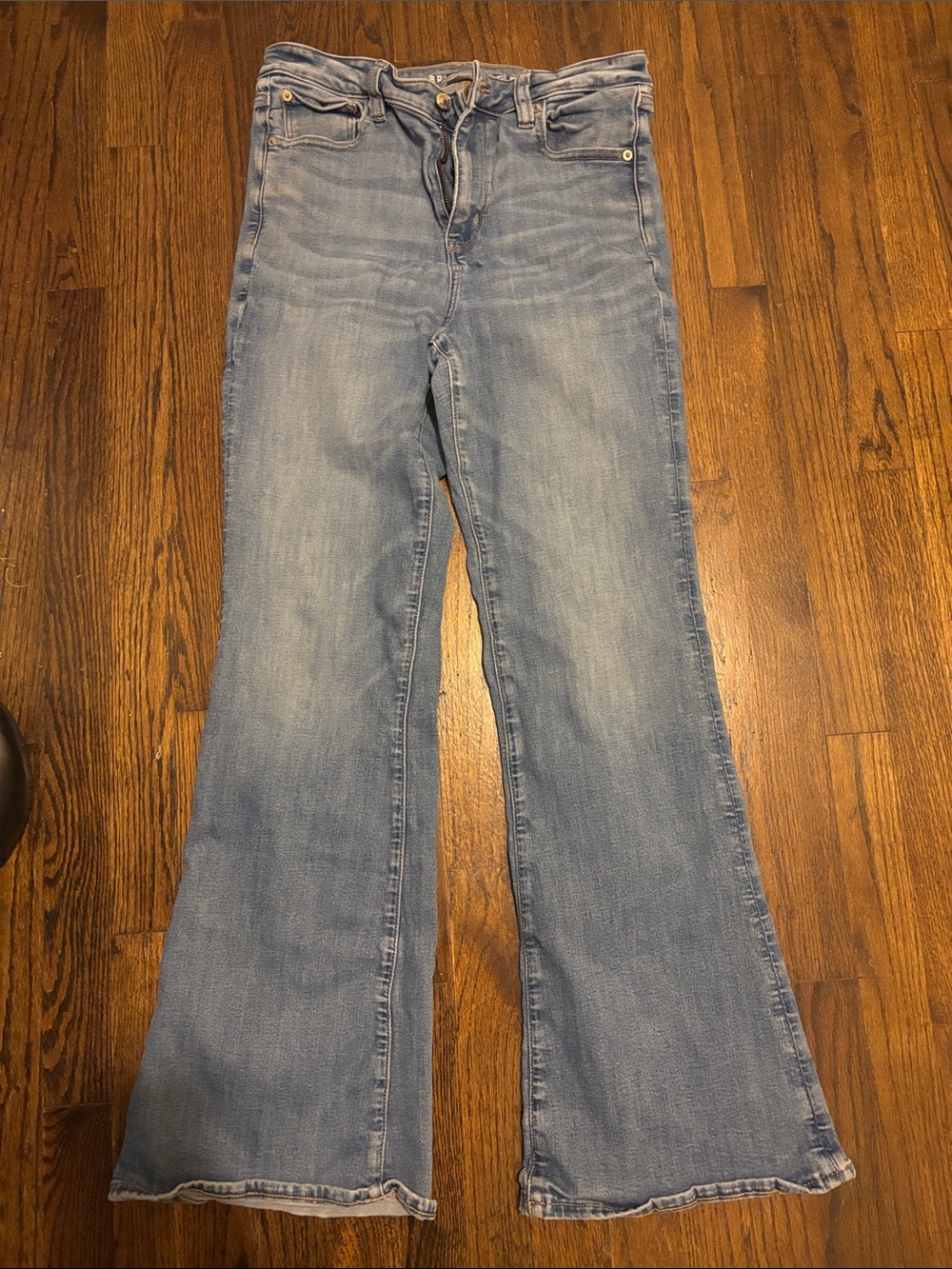 American Eagle Outfitters Light Wash Flare Jeans